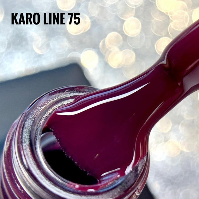 Gel Polish Line №75 plum 8ml KARO