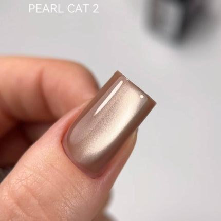 Esmalte en gel Ojo de gato Perla №2 Bronze 10ml KARO