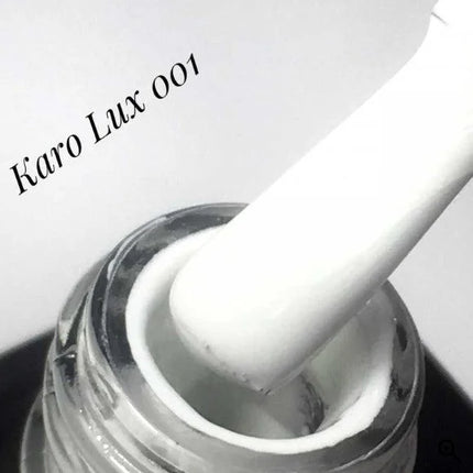 Gel Polish Lux 001 White 8ml KARO - Gel Nail Polish
