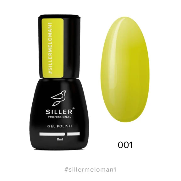 Gel Polish Meloman №1 8 ml Siller - Gel Nail Polish