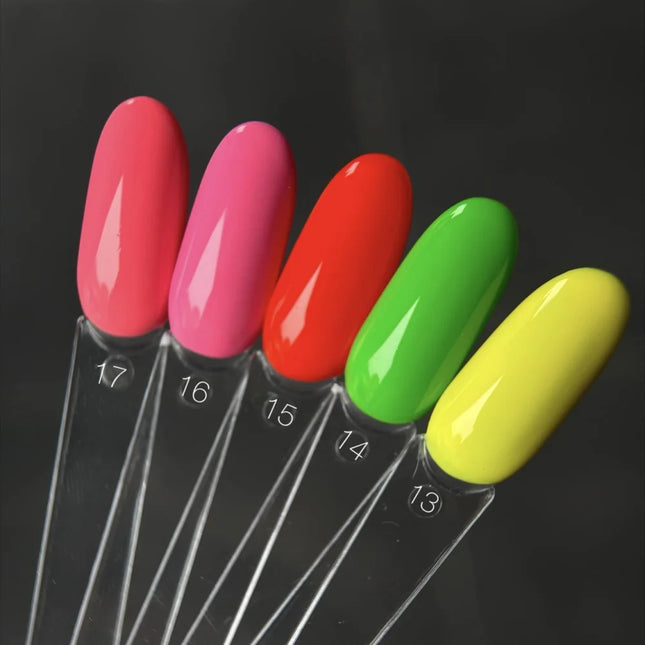 Gel Polish Saga 15 Bright Red 10 ml - Gel Nail Polish