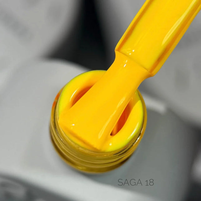 Gel Polish Saga 18 Mango 10 ml - Gel Nail Polish