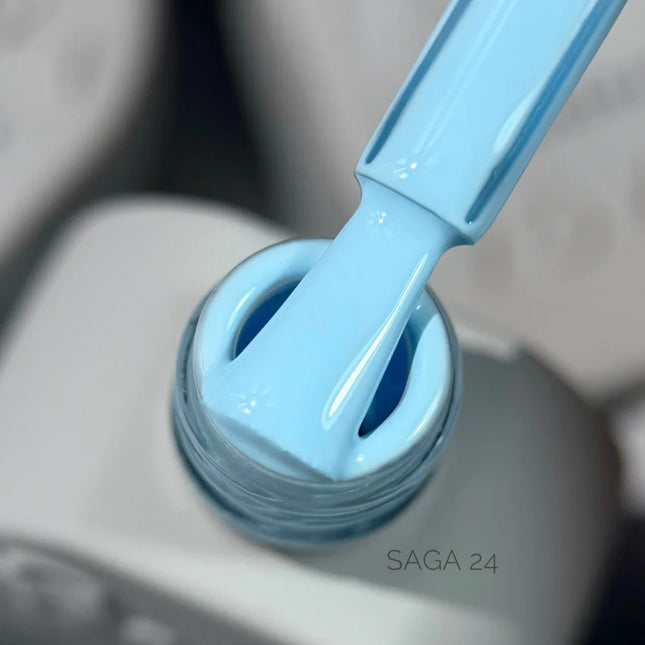 Gel Polish Saga 24 Sky Blue 10 ml - Gel Nail Polish