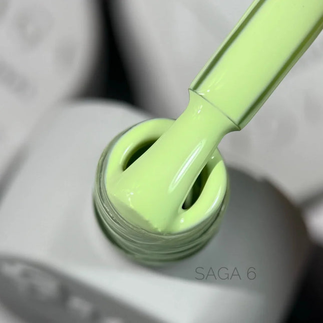 Gel Polish Saga 6 Pistachio 10 ml - Gel Nail Polish