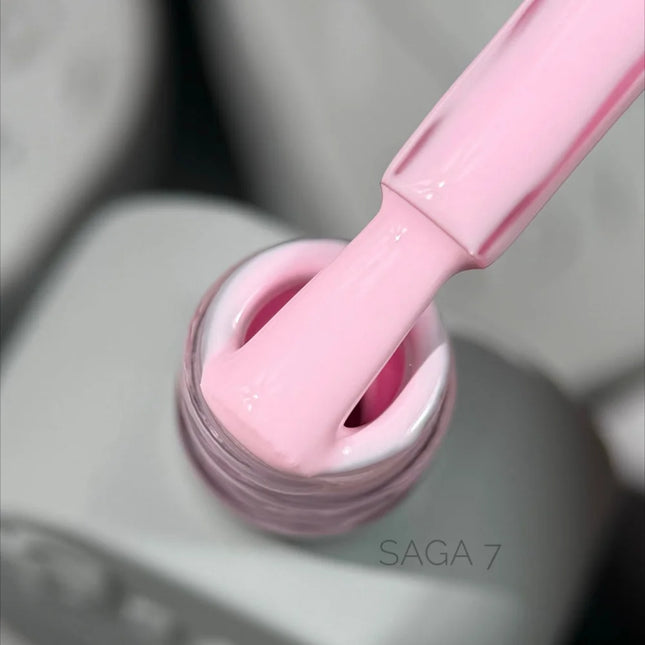 Gel Polish Saga 7 Light Pink 10 ml - Gel Nail Polish