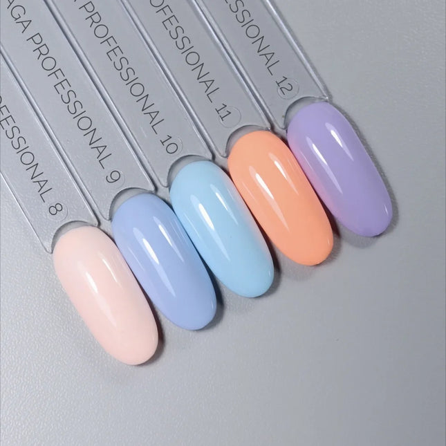 Gel Polish Saga 8 Peach 10 ml - Gel Nail Polish