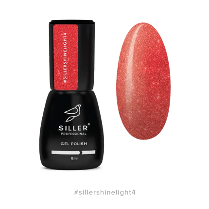 Gel Polish Shine Light №4 8 ml Siller - Gel Nail Polish
