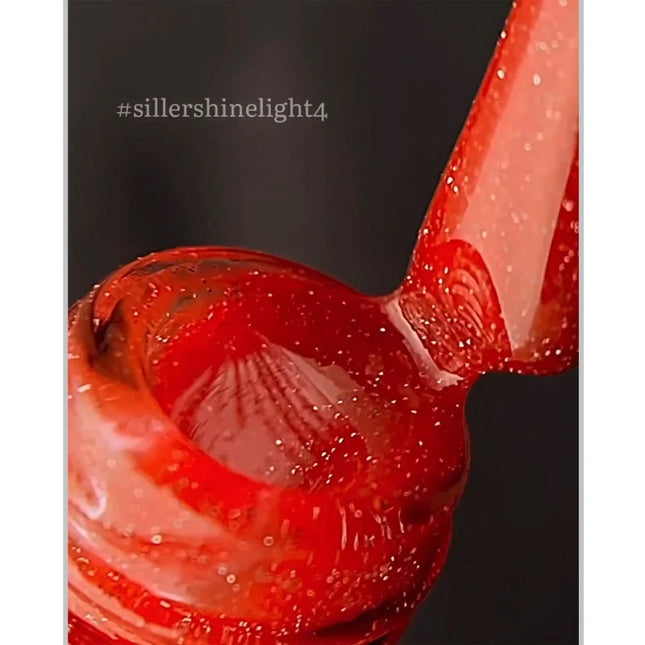 Gel Polish Shine Light №4 8 ml Siller - Gel Nail Polish