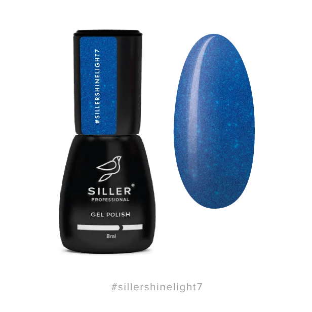 Gel Polish Shine Light №7 8 ml Siller - Gel Nail Polish