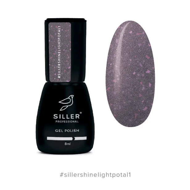 Gel Polish Shine Light POTAL №1 8 ml Siller - Gel Nail Polish