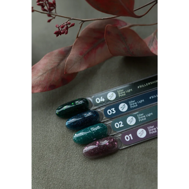 Gel Polish Shine Light POTAL №2 8 ml Siller - Gel Nail Polish