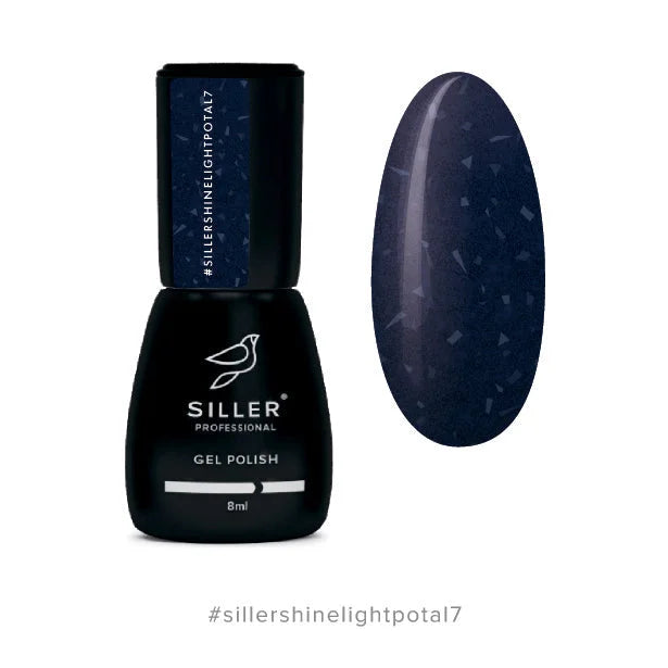 Gel Polish Shine Light POTAL №7 8 ml Siller - Gel Nail Polish
