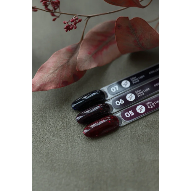 Gel Polish Shine Light POTAL №7 8 ml Siller - Gel Nail Polish