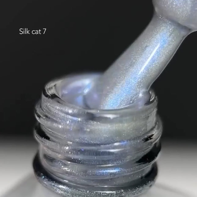 Gel polish Silk Cat №7 10 ml Saga Professional - Gel Nail Polish