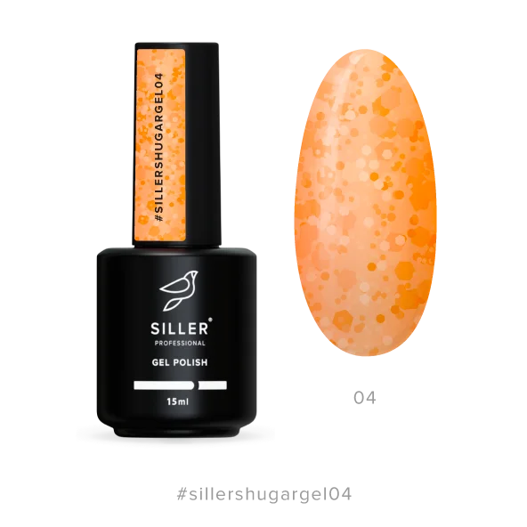 Gel polish Sugar №4 15 ml Siller - Gel Nail Polish