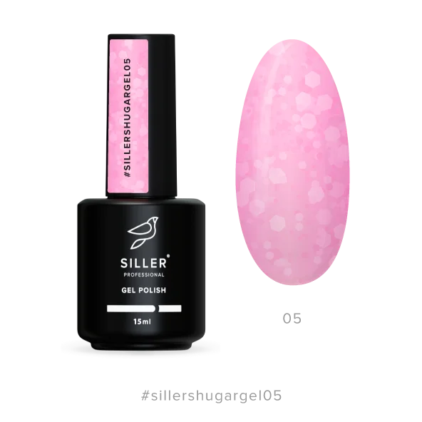 Gel polish Sugar №5 15 ml Siller - Gel Nail Polish