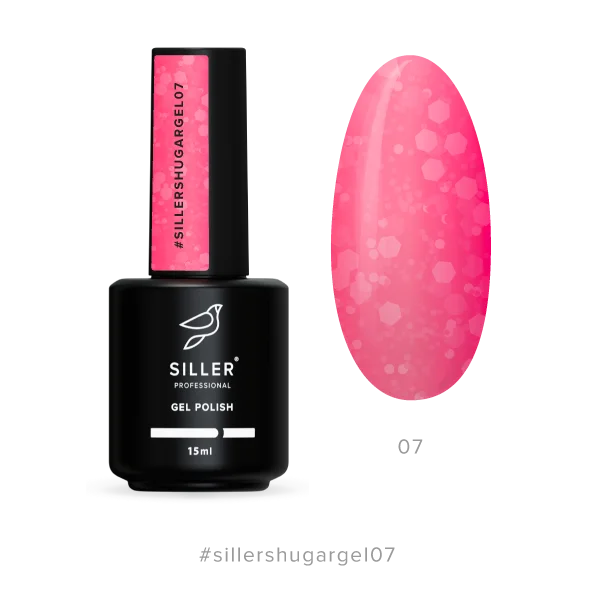 Gel polish Sugar №7 15 ml Siller - Gel Nail Polish