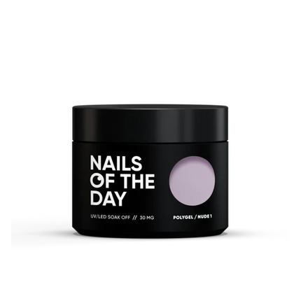 Gel Poly nude №1 30 ml NAILSOFTHEDAY - Polygel