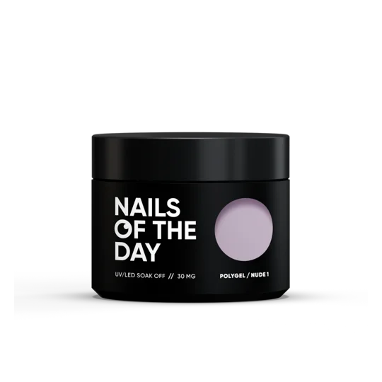Gel Poly nude №1 30 ml NAILSOFTHEDAY - Polygel