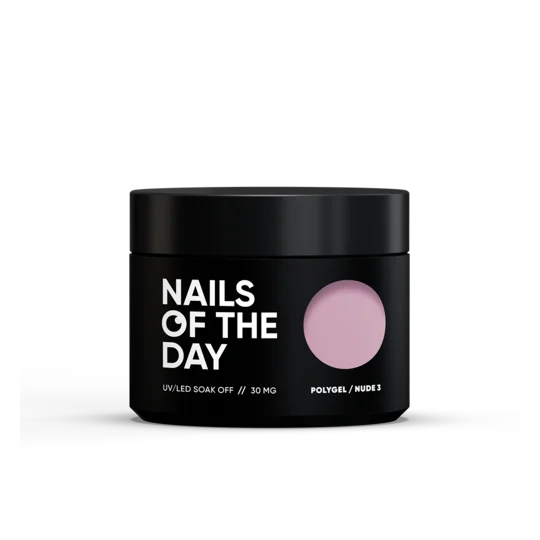 Gel Poly nude №3 30 ml NAILSOFTHEDAY - Polygel