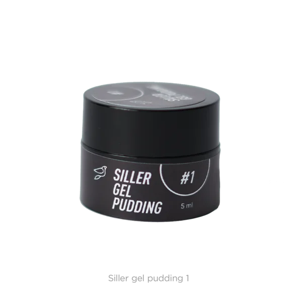 Gel Pudding №1 BLACK 5 ml Siller - Gel pudding