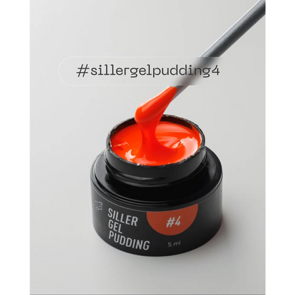 Gel Pudding №4 ORANGE 5 ml Siller - Gel pudding