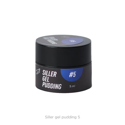 Gel Pudding №5 BLUE 5 ml Siller - Gel pudding