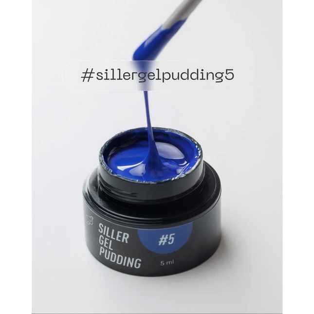 Gel Pudding №5 BLUE 5 ml Siller - Gel pudding