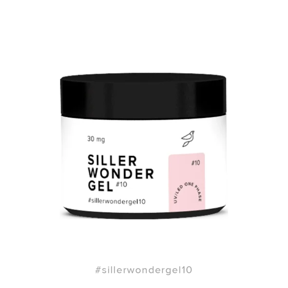 Gel WONDER One Phase UV/LED №10 30 ml Siller - Gel