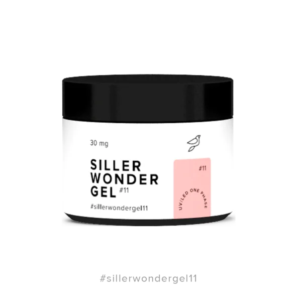 Gel WONDER One Phase UV/LED №11 30 ml Siller - Gel