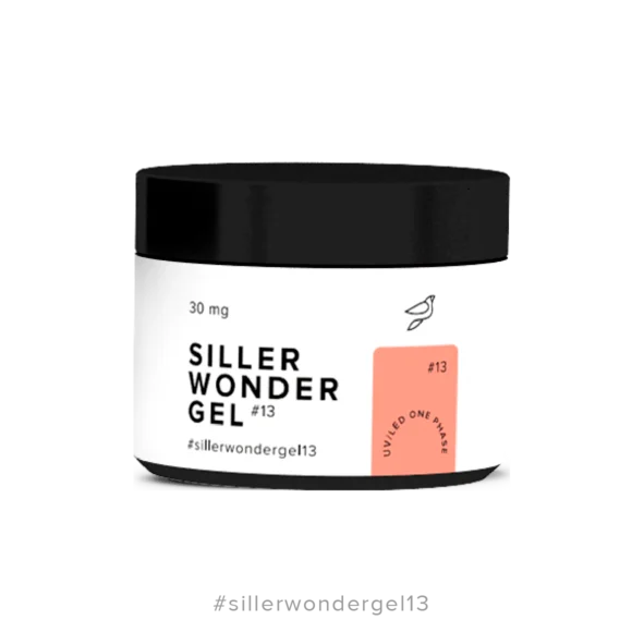 Gel WONDER One Phase UV/LED №13 30 ml Siller - Gel