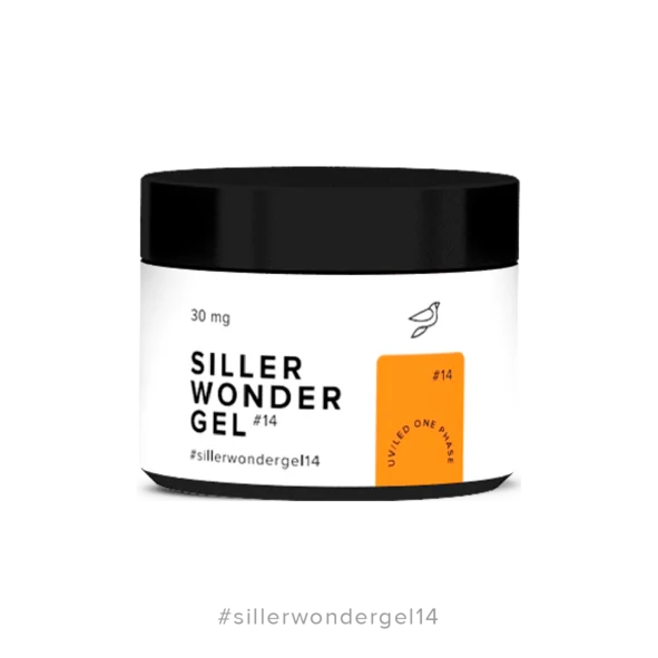 Gel WONDER One Phase UV/LED №14 30 ml Siller - Gel