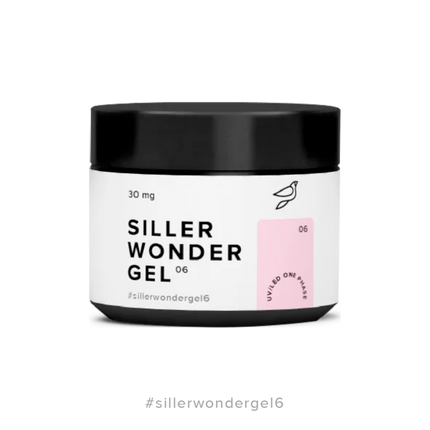 Gel WONDER One Phase UV/LED №6 30 ml Siller - Gel