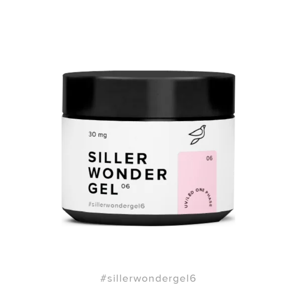 Gel WONDER One Phase UV/LED №6 30 ml Siller - Gel