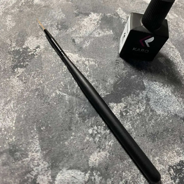 Nagelborstel Liner Habibi zwart 15mm