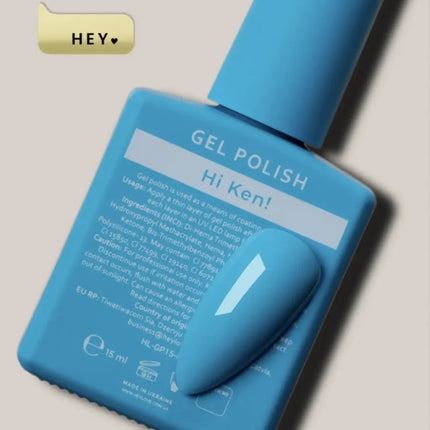 HEYLOVE Gel Polish Hi Ken 15ml Light Blue - Gel Nail Polish