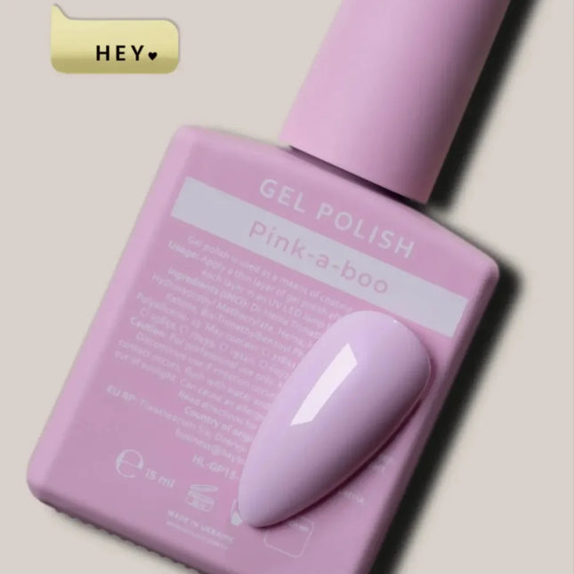 HEYLOVE Gel Polish Pink A Boo 15ml - Cool Pink - Gel Nail Polish