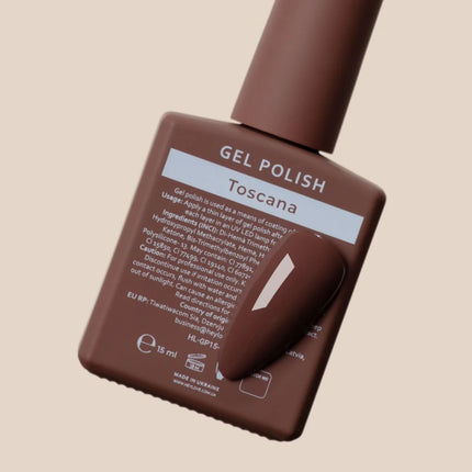 HEYLOVE Gel Polish Toscana 15ml - Color Chocolate - Gel Nail Polish