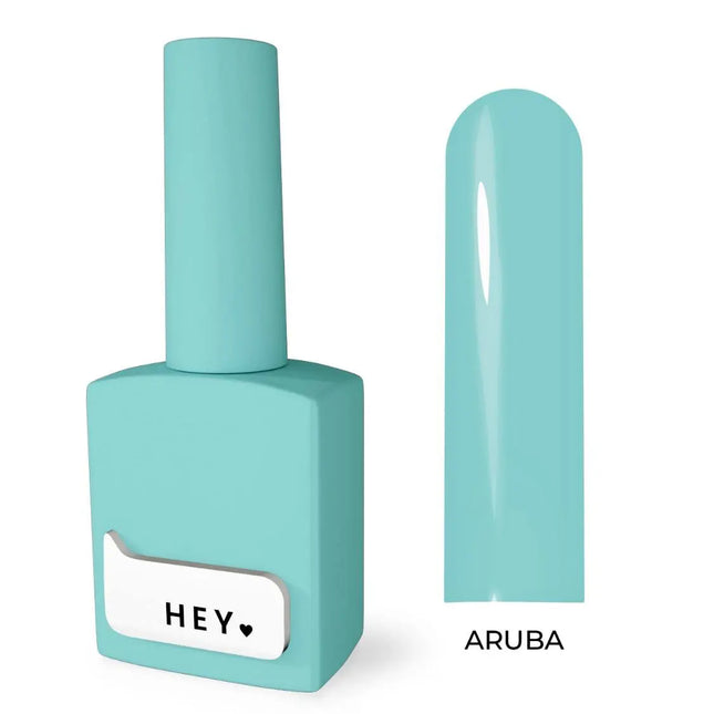 Κάλυψη Tint Base Χρώμα Aruba "Turquoise" 15 ml HEYLOVE