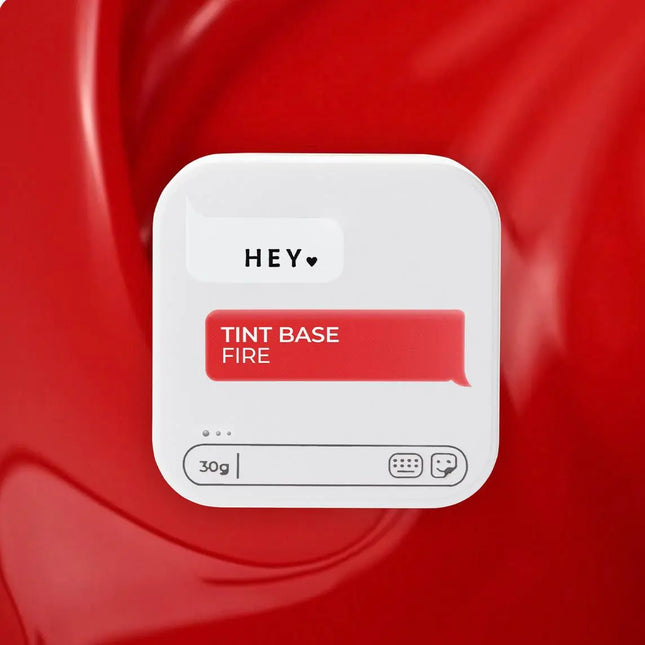 HEYLOVE Tint Base Fire «Έντονο κόκκινο» 30ml