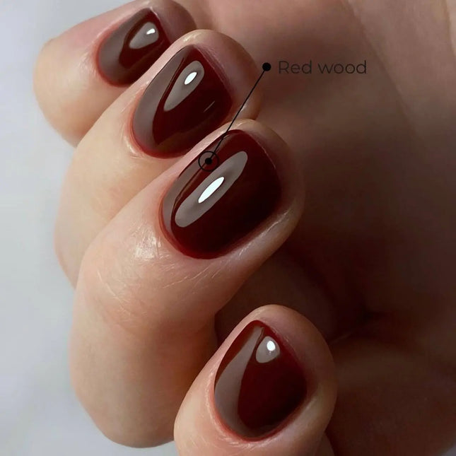 Κάλυψη Tint Base Χρώμα Redwood "Burgundy" 15 ml HEYLOVE