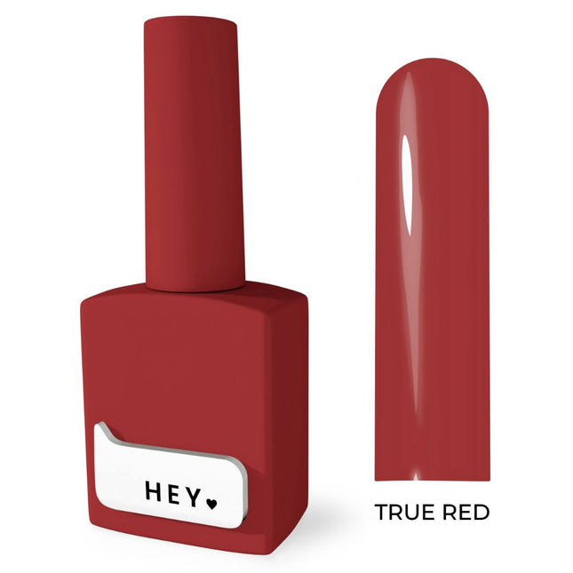 Κάλυψη Tint Base Χρώμα Αληθινό Κόκκινο "Classic red" 15 ml HEYLOVE
