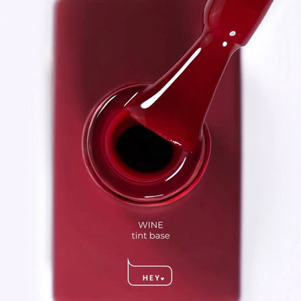 Κάλυψη Tint Base Χρώμα Αληθινό Κόκκινο "Classic red" 15 ml HEYLOVE