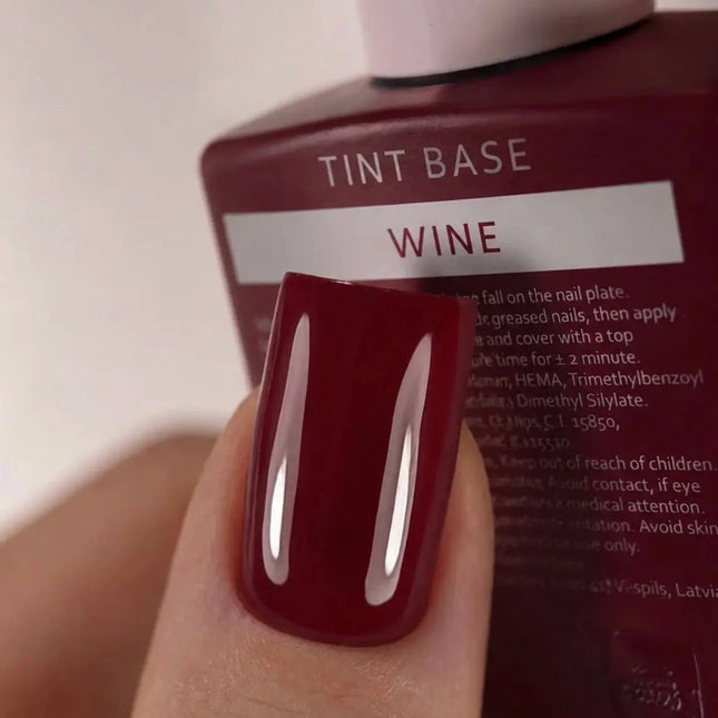 Κάλυψη Tint Base Χρώμα Κρασί "Σκούρο βουργουνδί" 15 ml HEYLOVE
