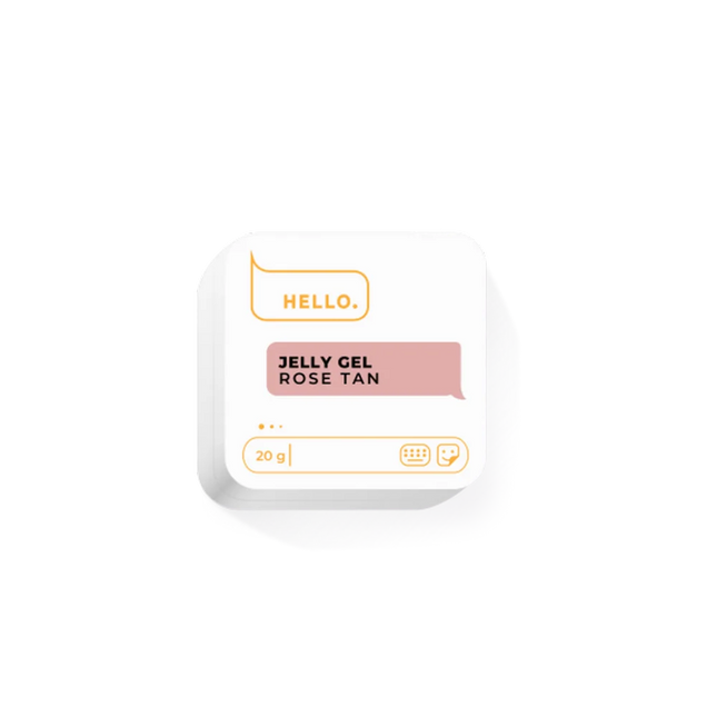 Jelly Gel Rose Tan 20 g HEYLOVE - Gel