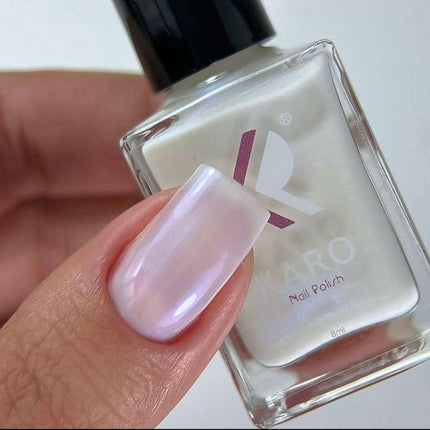 Karo Nail Polish 1 milky with rubbing effect 8ml