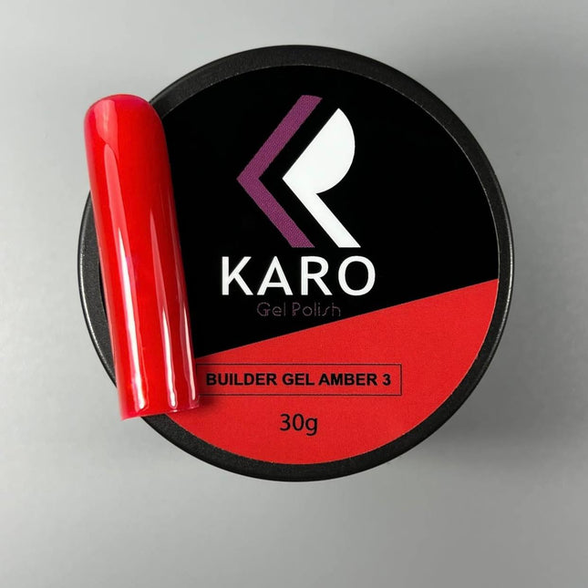 Karo Gel Ámbar Nº3 Rojo 30ml