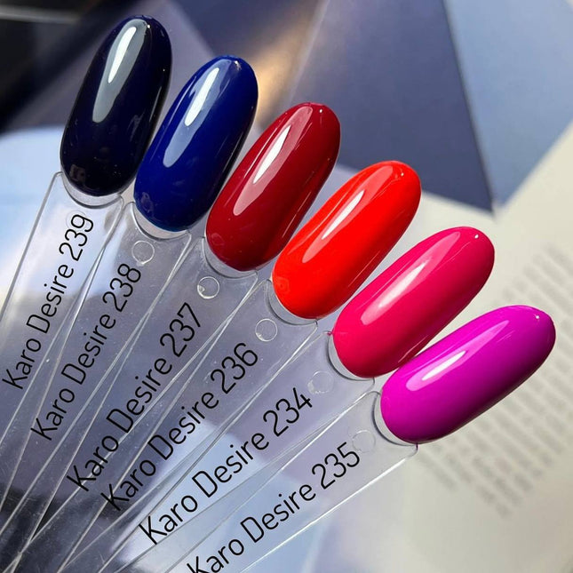 Gel Polish Desire 237 Dark Red 8ml KARO