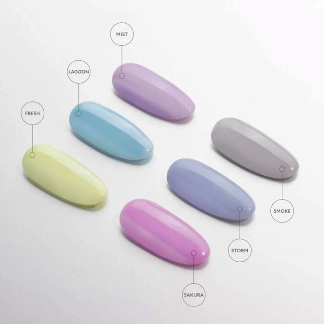 Color Rubber Base Gel Harmony Fresh 7 ml. Kodi Professional