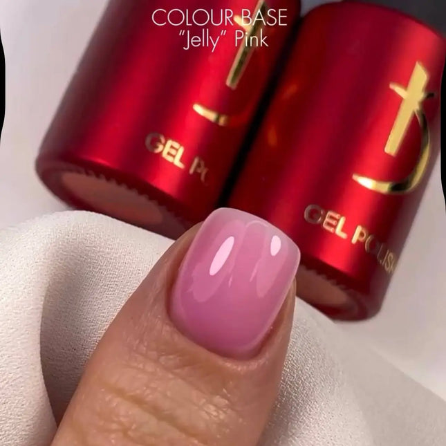 Color Rubber Base Gel Jelly Pink 7 ml. Kodi Professional